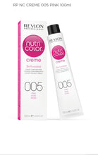Load image into Gallery viewer, Revlon Nutri Color Creme Pink Shade 005 (Colour Bomb Tube) 100ml