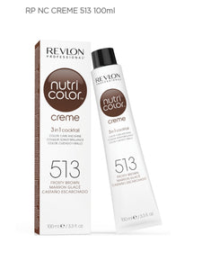 Revlon Nutri Color Creme Shade 513 Frosty Brown(Colour Bomb Tube) 100ml