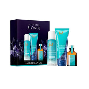 Moroccanoil Better Blonde Set